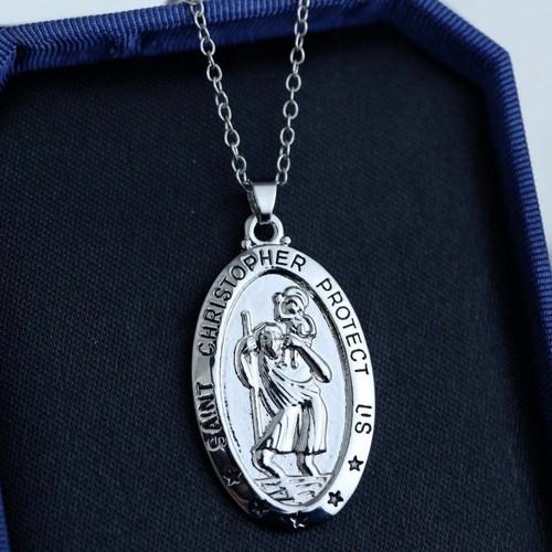 Christopher protect pendant - st,